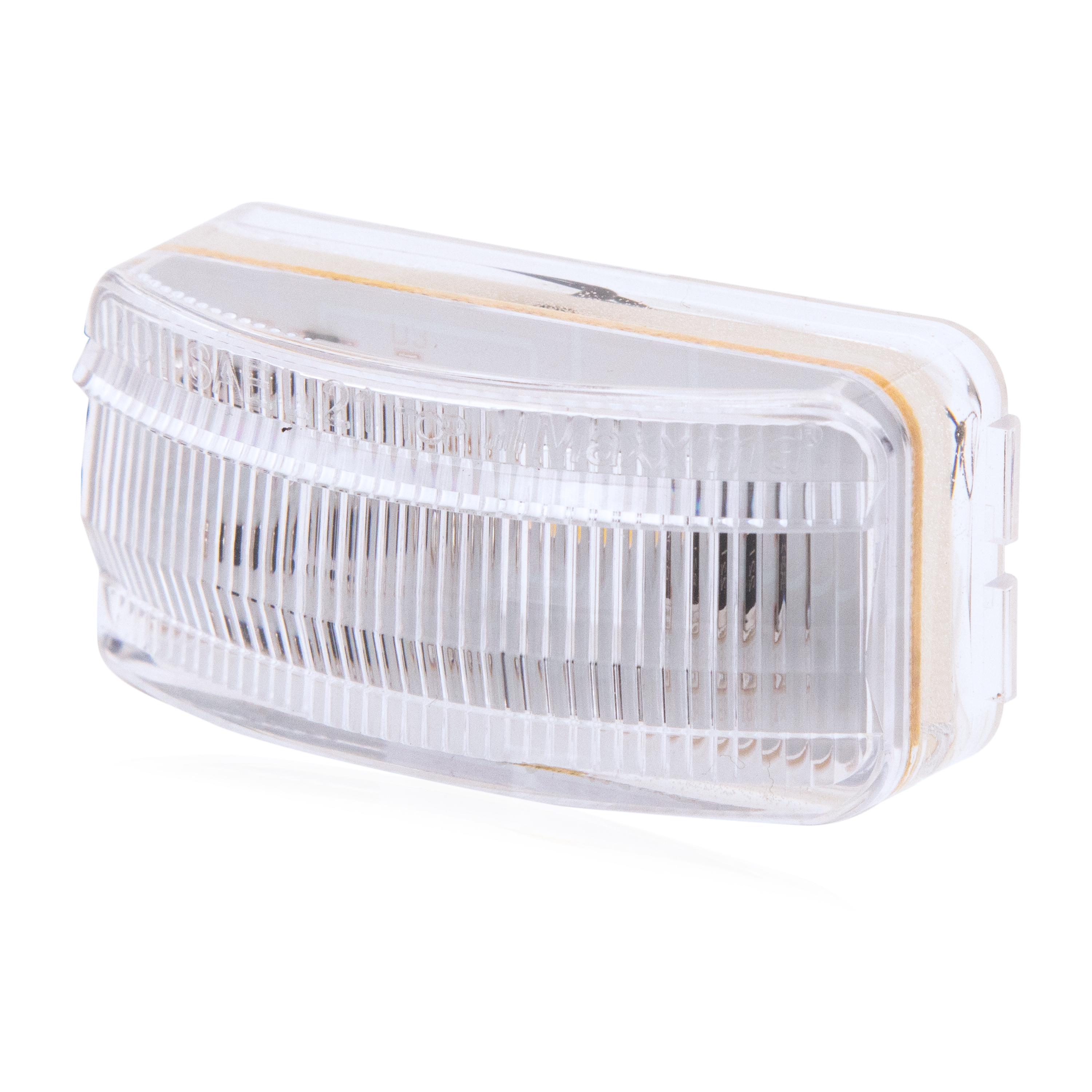 LED License Light, 2-1/2" X 1" Rectangle with .180 Male Bullet